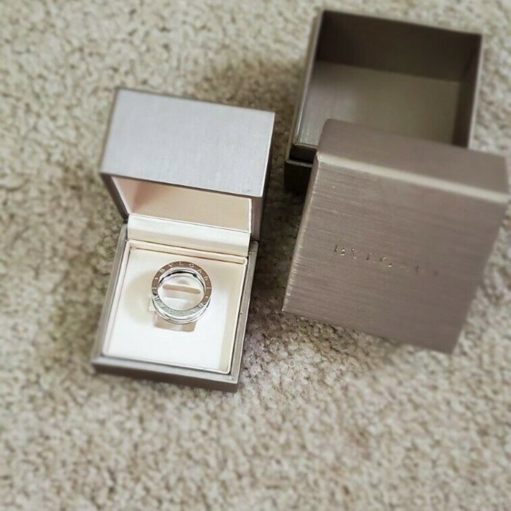 Bulgari B.Zero 1 Legend Three-Band White Gold Ring